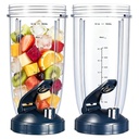 2 Pack 32oz Replacement Cups Compatible with NutriBullet 600W & Pro 900W