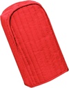 Mixer Blender Cover Anti Fingerprint Keep Clean Dust Proof Quilted Fitted Stain Resistant for Household, red