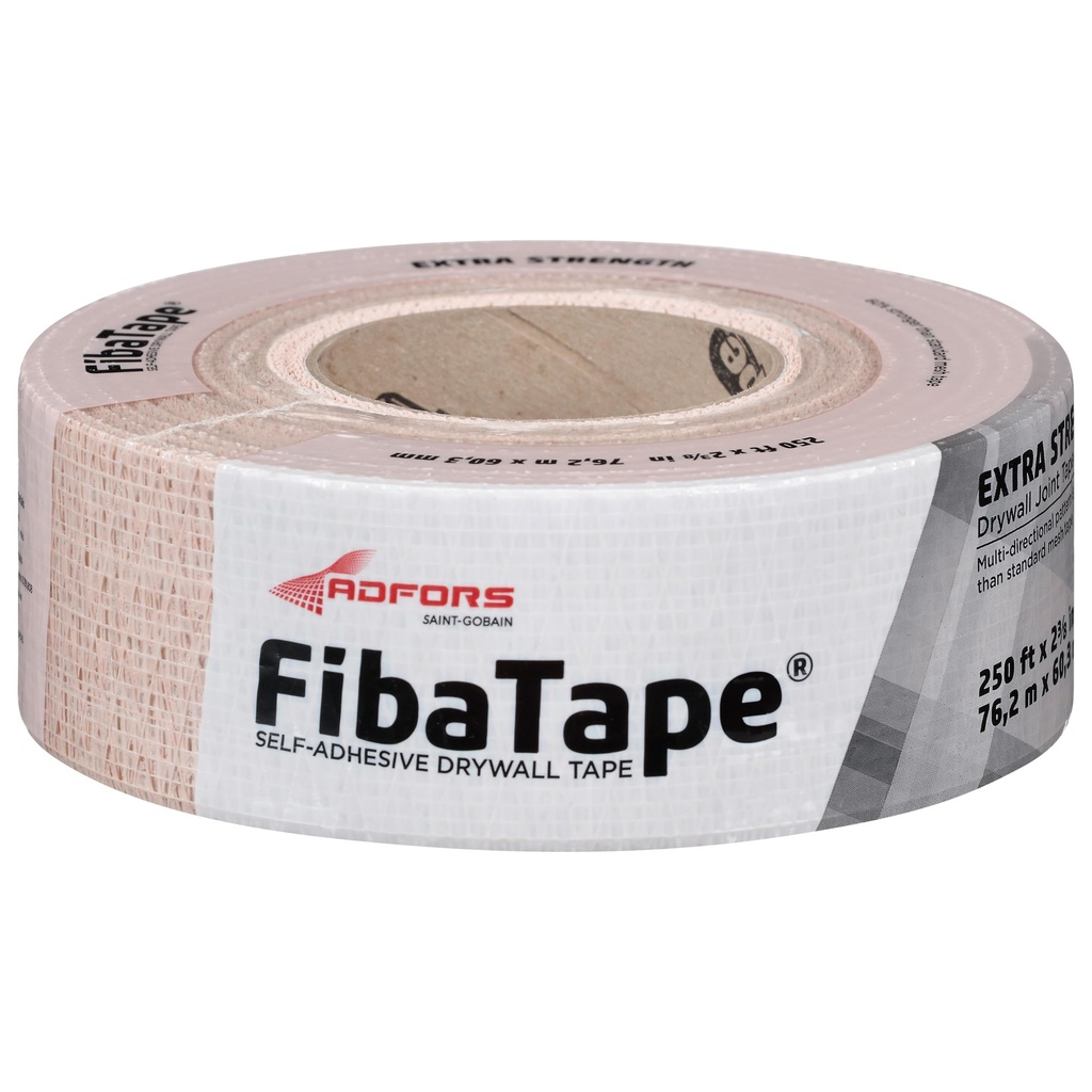 ADFORS FibaTape FDW8666-U 2-3/8x250 Extra Strength Drywall Joint Tape, Beige