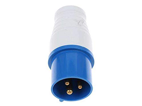 CONTROL Industrial Plug 3 Pin 16 A, ampere IP 44 (Single Phase)