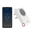 Goldmedal 16A Wi-Fi Smart Plug with Energy Monitoring | Suitable for Large Appliances like Geysers, Microwave Ovens & Air Conditioners | Voice Control with Alexa & Assistant | White