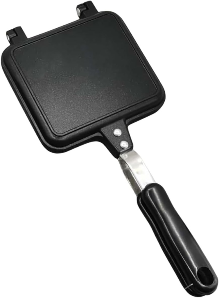 Double-sided Non-stick Sandwich Maker Pan for Pan for Waffles Steaks and Eggs Easy to Use Kitchen Tool for Home Cooking