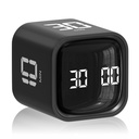 Wbacon Pomodoro Timer Cube, 5/10/30/60 Min Rotating Productivity Timer