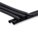 (Black 3 mm - 25 Meters) Heat Shrink Sleeve For Electronics Electrical Wires Cables Students College DIY Projects PCB Wiring Insulation Made For Service Centers Heat Shrinkable Wrap Tube Kit
