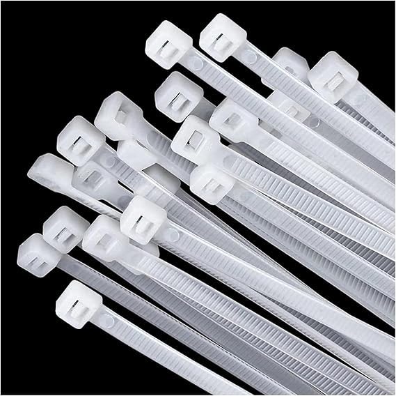 Large Zip Ties Heavy Duty Outdoor 18 inch (100 Pack), Heavy Duty Zip TiesTensile Strength Outdoor UV Resistant,Awnings Tying Branches Bundling of Crops Fixed Water Pipes