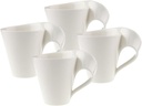 Villeroy & Boch NewWave Caffe Mug, Set of 4