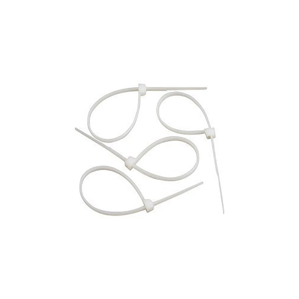 Pure Source India 4 Inch Nylon cable tie 100 pcs pack,self locking zip tie, suitable to use unorganized cables in your house, office etc.