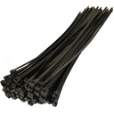 SCHOFIC Cable Zip Ties 200 mm (50 Pieces, Black)