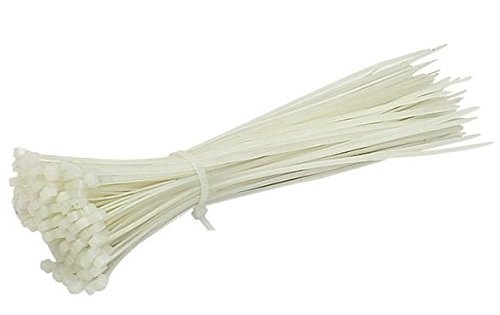 FENTICO® Indian manufactured 100 Pcs Self-Locking 4" Inch Nylon Cable Ties