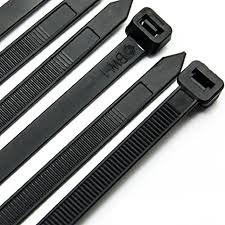 Cable 6 Inch Nylon Zip Wire Organiser Self Locking Tie (Black, 150 mm x 3.6 mm) -100 Pieces