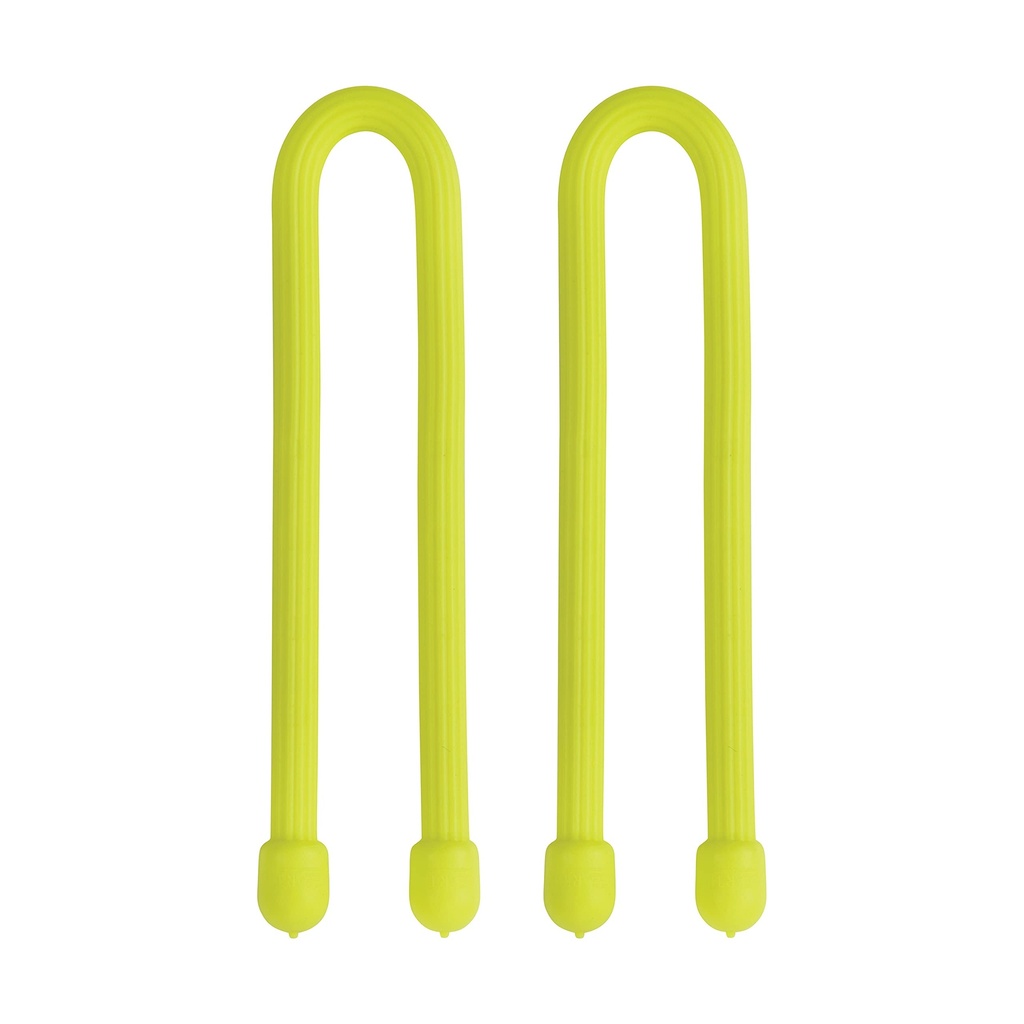 Nite Ize GT6-2PK-33 Original Gear Tie, 6" Neon Yellow, 2 Pack, Made in The USA, 2 Count (Pack of 1)