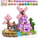 100PCS Magnetic Blocks, Magnetic Building Blocks for Kids Age 4-8, Pink Princess Castle Toys for Girls, STEM Sensory Birthday Gift for Kids Age 3+ Years Old