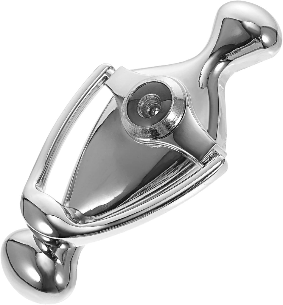 304 Stainless Steel Knocker with Peephole Front and Viewer Security Knocker Sturdy Design for Home Use