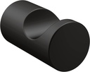 Moen Align Matte Black Modern Single Robe Hook, YB0403BL