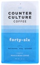 COUNTER CULTURE COFFEE dark roast Whole Bean Organic Number 46 12Ozcoffee, 12 OZ