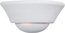 Designers Fountain 6031-WH Wall Sconce, 6 in , White