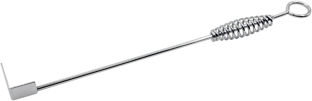 Dracarys BBQ Ash Tool Poker, Big Green Egg Accessories kamado Joe Charcoal Smoker Wood Burning Stove ash Rake Grilling Accessories Charcoal Garden Tools Grill Poker Cleaning Tools Wood Corner Cleaner