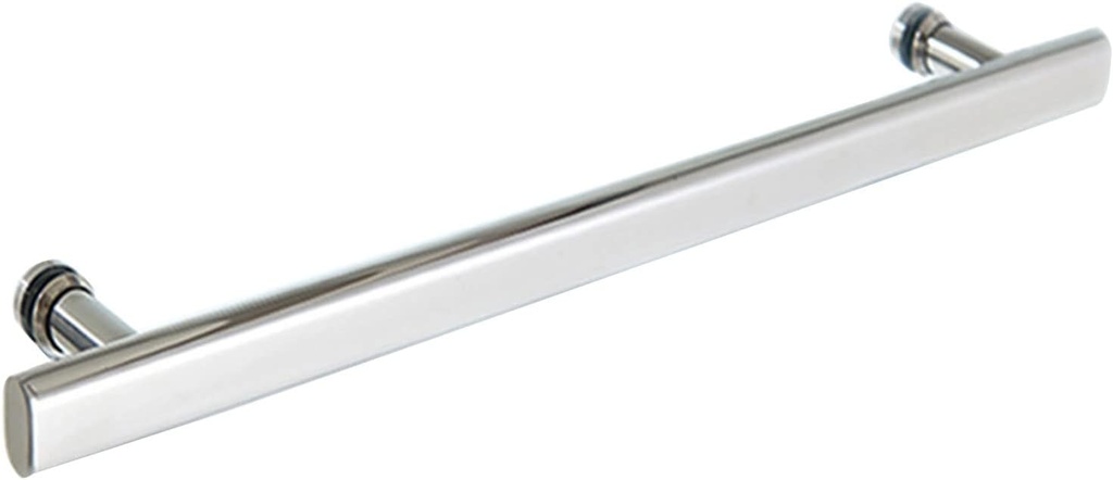 Shower Door Handle Pull Push Replacement Sets for Glass Door | Bathroom Door Knobs for Shower Enclosures Screen Internal/External Door Handles (Size : 600mm)