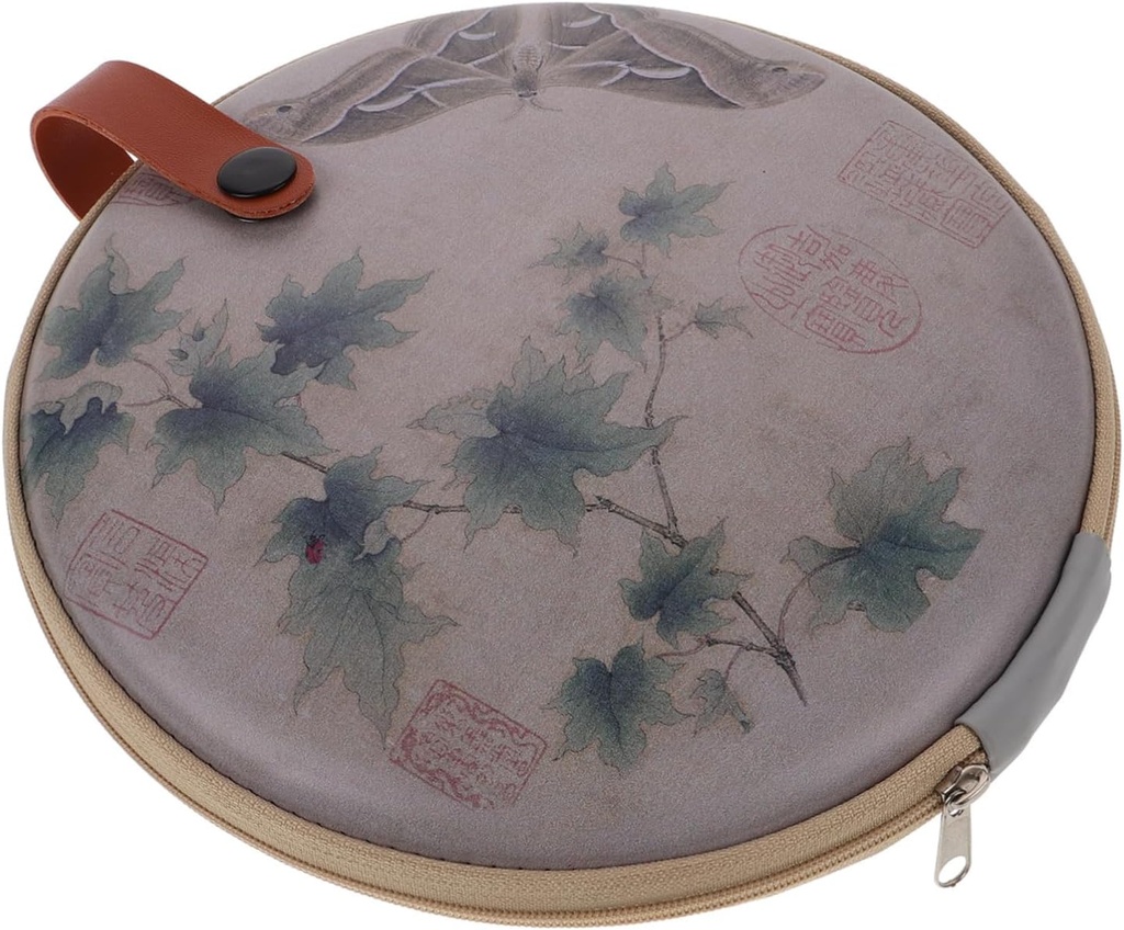 CIYODO Tea Cake Storage Bag Tea Cake Carrier Tea Leaf Storage Tea Cake Organizer Box Tea Cake Dispenser Travel Tea Cake Bag