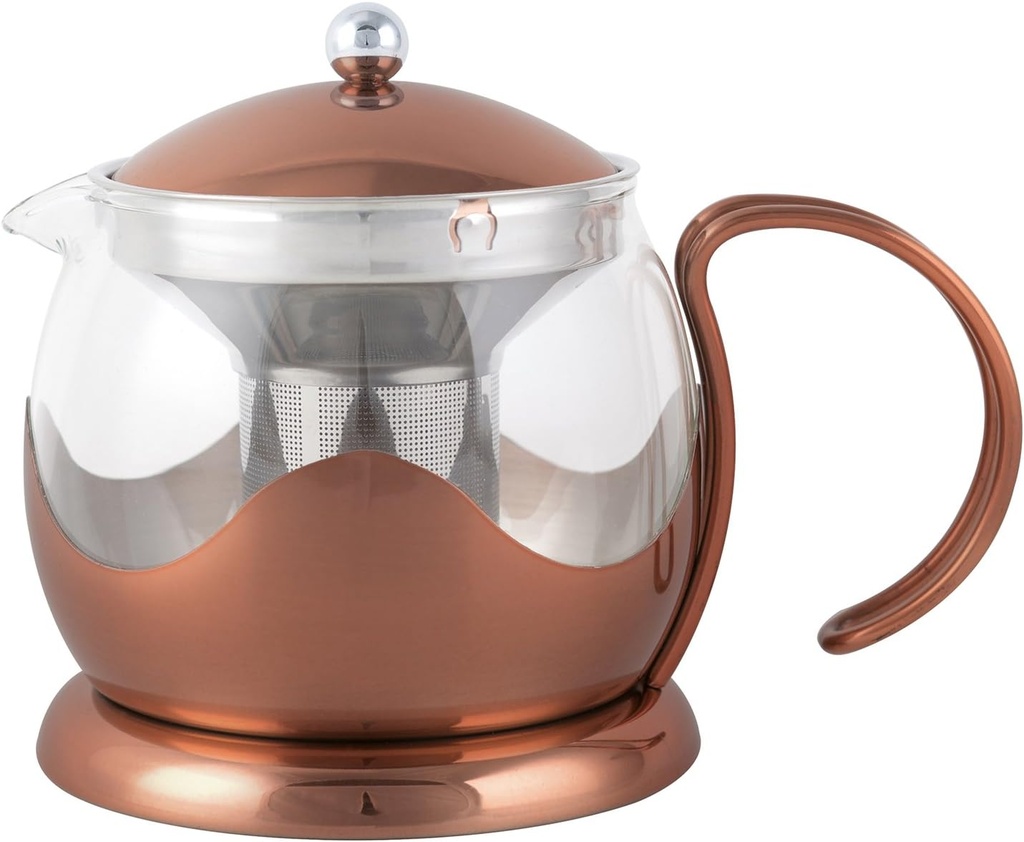 La Cafetière Copper Le Teapot, 660 ml (1¼ pints)