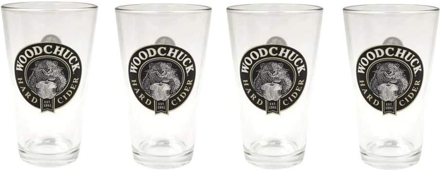 Woodchuck Cider Signature Pint Glass | Set of 4