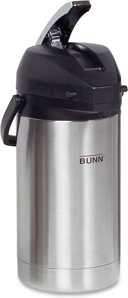 BUNN - BUN321300000 32130.0000 3.0-Liter Lever-Action Airpot, Stainless Steel