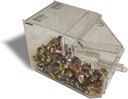 Acrylic Candy, Bakery, Cereal Dispenser Bin with Scoop