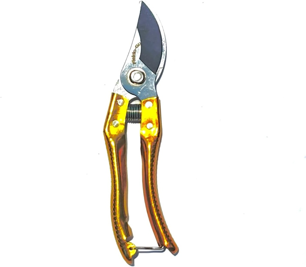 Bypass Pruning Shears 8" with 65Mn Carbon Steel Blades, 5/8" Cut Capacity, Gardening Hand Tools