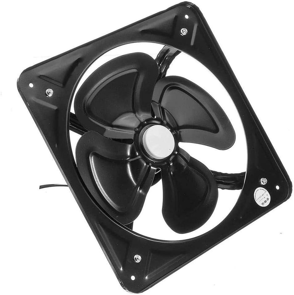 Exhaust Fan, Muffin Fan, Extractor Fan Powerful And Wind Power Industrial 12-inch Exhaust Fan Ventilation Fan