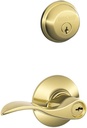 Schlage Accent Steel Entry Lever ANSI Grade 2 1-3/4 in.