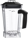 T5200 Blender Mixer 2L Square Container Jar Jug Pitcher Cup Bottom With Serrated Smoothies Blades Lid