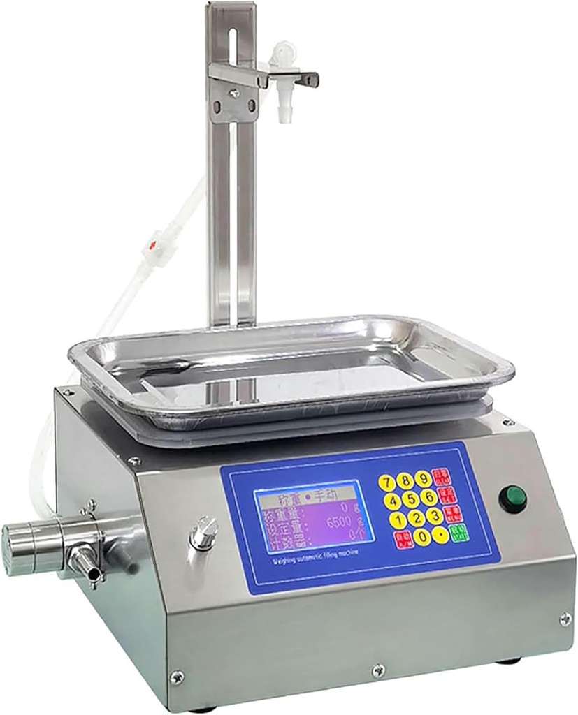 Liquid Filling Machine Bottle Filling Machine, Magnetic Pump 6500ml/min, 10g-8kg, Digital Control Filler, for Perfume, Water, Juice, Essential Oil~/