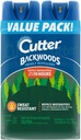 Cutter Backwoods Insect Repellent (2 Pack), Repels Mosquitos for Up To 10 Hours, 25% DEET, 6 Ounce (Aerosol Spray)
