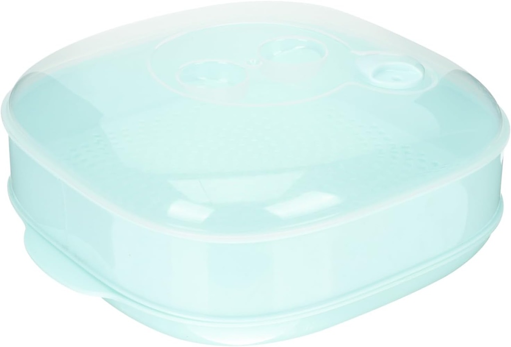 Plastic Microwave Steamer Lid Multi-functional Food Steamer for Dumplings and Buns Sturdy Kitchen Cooking Tool Easy to Use for Quick Meals