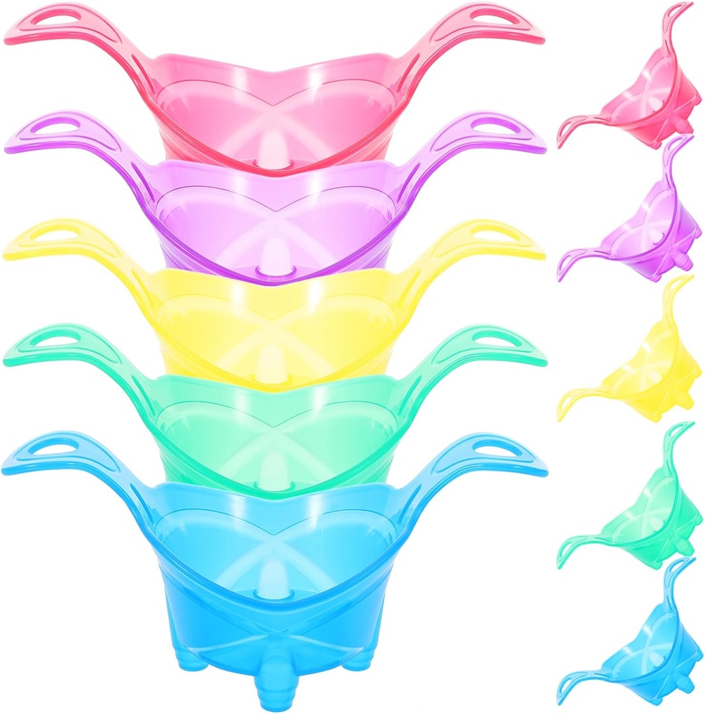 ABOOFAN 10pcs Dessert Cups Multi-color Muffin Storage Cups for Cakes Puddings and Desserts for Parties Bakeries and Home Use