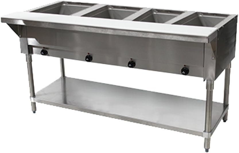 Advance Tabco SW-4E-240 208-240V Electric Hot Food Table