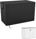 Storage Sheds Cover Fit for Devoko Outdoor Storage Cabinet, Waterproof Storage Box Storage Cabinet Cover- 48"L x 26"W x 37"H