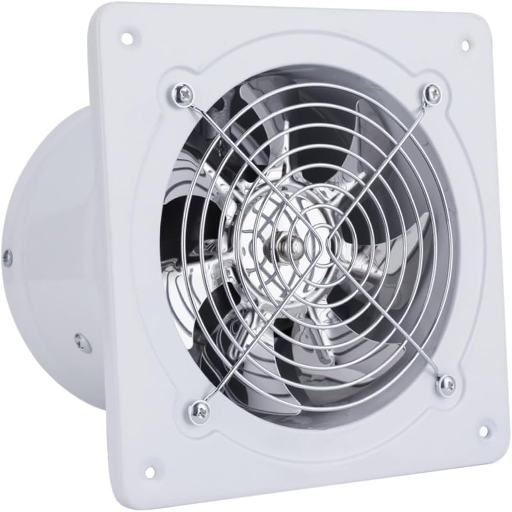 Vaguelly Exhaust Fan Wall Mount for Attic Bathroom Kitchen Ventilation Fan Sturdy Wire Motor Blades Low Noise