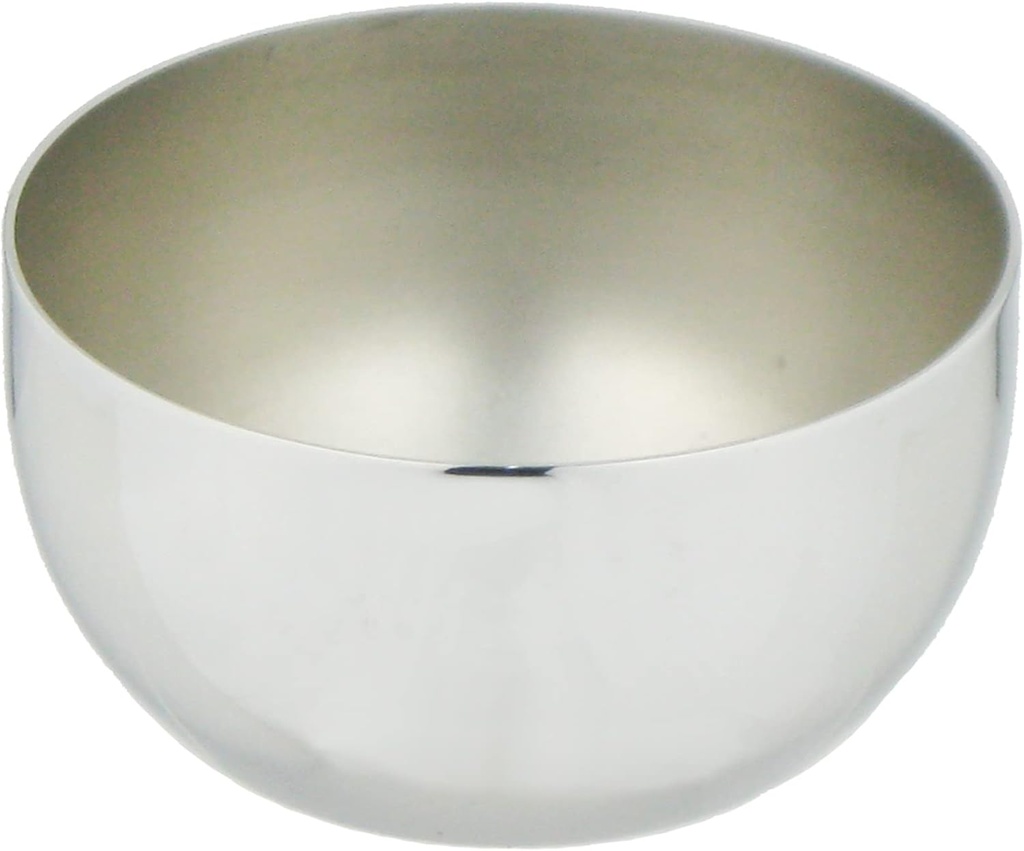 Nagao Gui Cup, Japanese Sake Glass, 2.4 fl oz (70 cc), Mirror, 18-8 Stainless Steel, Made in Japan