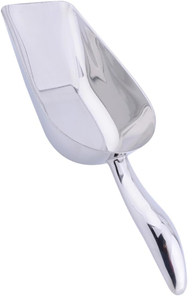 Stainless Steel Ice Scoop Ice Spade Food Spade Candy Scooper for Kitchen Bar Buffet Wedding