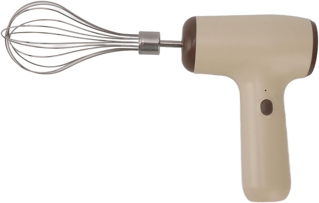 Egg Beater Whisk Electric, Electric Egg Beater Electric Whisk Rechargeable Cordless Handheld Food Processor with Cross Buckle for Stir, Beat Eggs, Cream