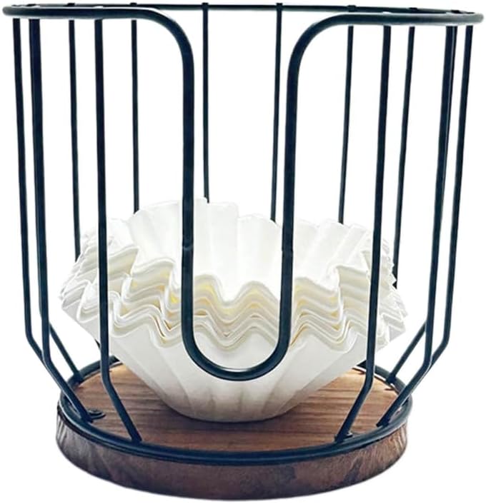 Practical Coffee Storage Basket Large Capacity Coffee Pods Organizer Espressos Pods Dispense for Kitchen Countertop