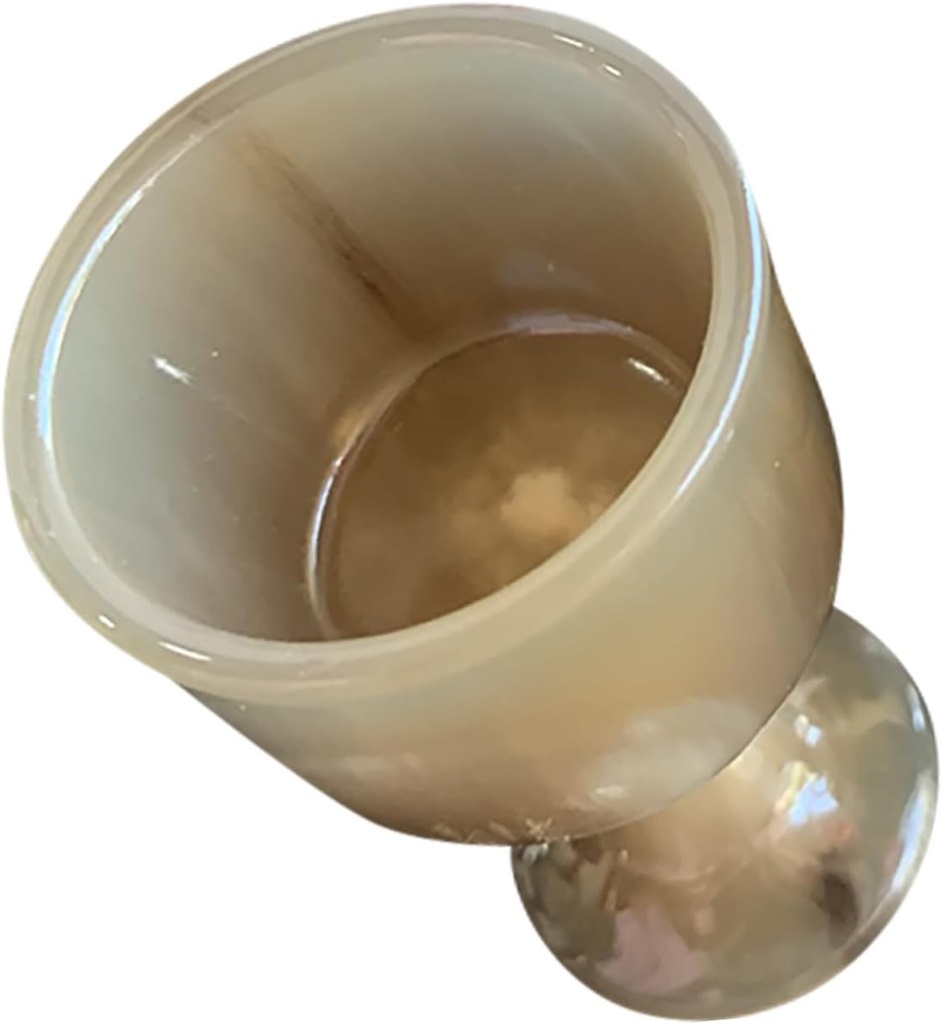 Ciieeo Horn Goblet for Wine and Beer Handmade Decorative Drinking Cup Unique Cow Horn Design for Home Decor and Gifting Rustic Style for Gatherings and Celebrations