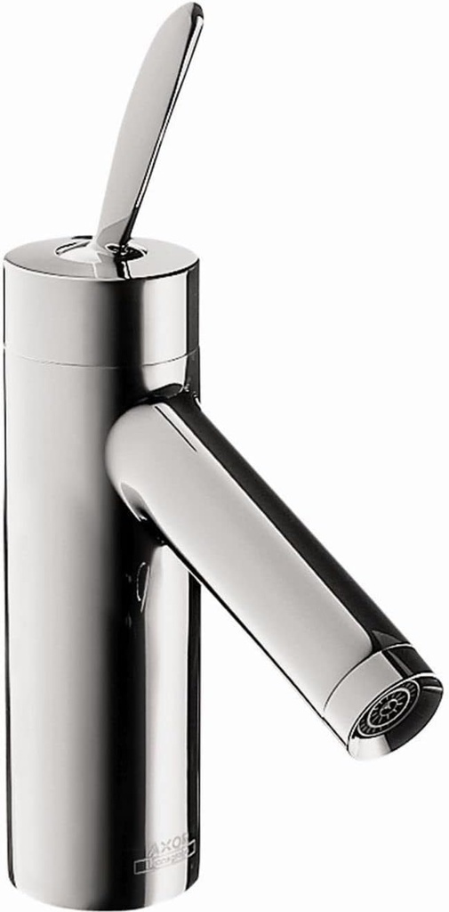 AXOR Starck Classic Modern Premium Hand Polished 1-Handle 1 8-inch Tall Bathroom Sink Faucet in Chrome, 10010001