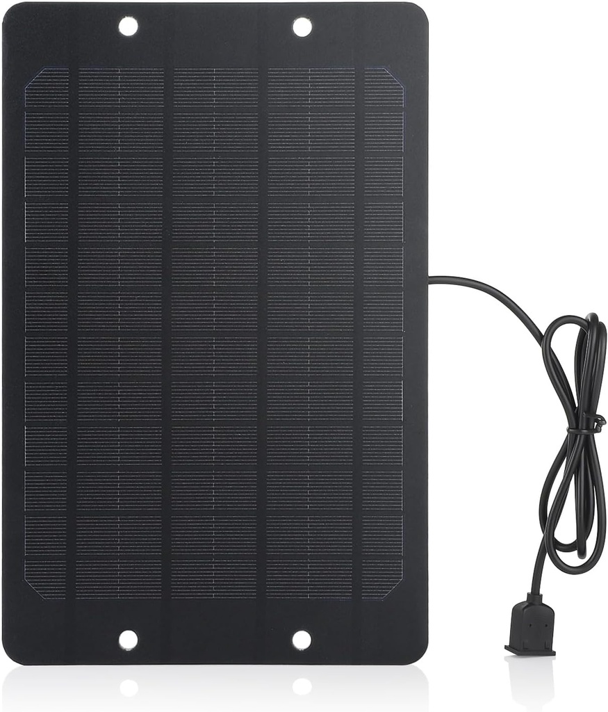 Soshine Mini Solar Panel - USB Solar Panel Charger 5v 6w with High Performance Monocrystalline USB A Connector for Camera,Water Pump,Small Fan,Bicycle,Power Bank,Camping Lanterns