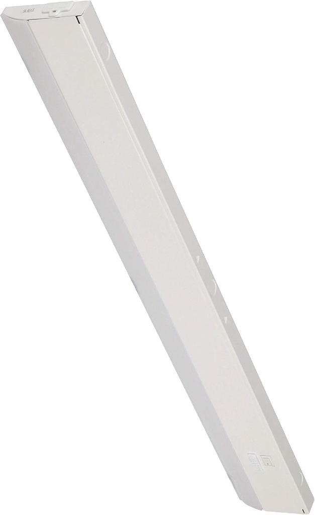 Good Earth Lighting 24-inch LED Slim Direct Wire Linking Light Bar - 2700K/3400K/4000K White Color Selectable - 50,000 Hours Lamp Life - Dimmable - Energy Star - White