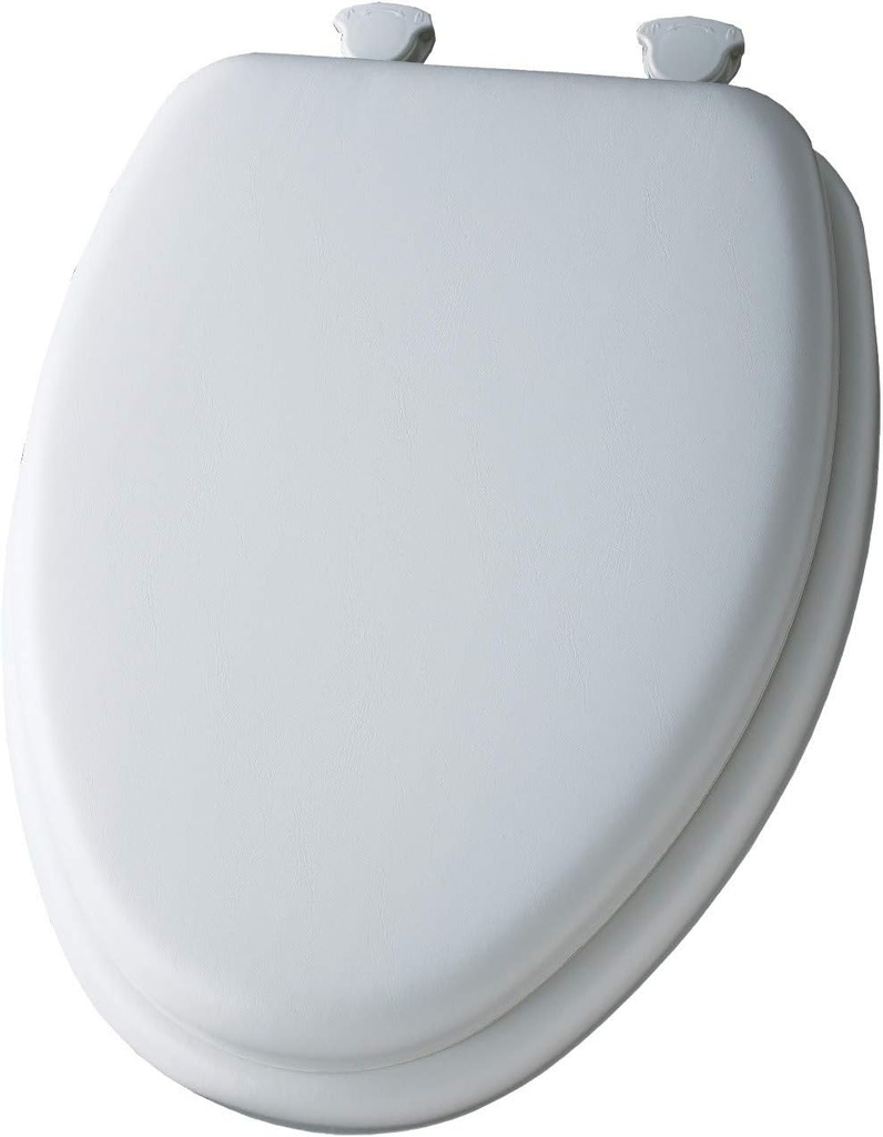 Mayfair 113EC000 White Elongated Deluxe Soft Toilet Seat