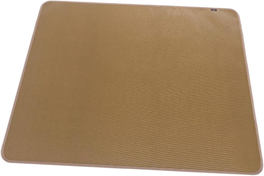 Happyyami 1Set Camping Fireproof Blanket Heat Resistant Fiberglass Mat for Outdoor Grilling Flexible Portable Fireplace Protector for Camping BBQ Safety