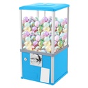 25 Cent Coin Operated Vending Machine for 1.77-1.97 inch Capsule Toys & Gumballs, High Capacity Commercial Prize Dispenser with Security Lock, 200-Capsule & 800-Coin Capacity, for Arcades (Blue)