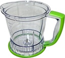 40oz Bowl Pitcher for Ninja QB700 QB750 QB900B QB1000 QB1003 QB1004 QB1005 Master Prep Food Processor, Green